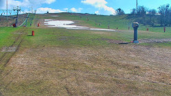 Sjezdovka skiareálu Hlubočky