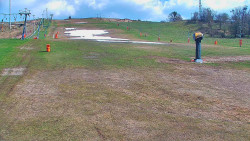 Sjezdovka skiareálu Hlubočky