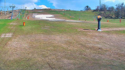 Sjezdovka skiareálu Hlubočky