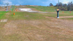 Sjezdovka skiareálu Hlubočky