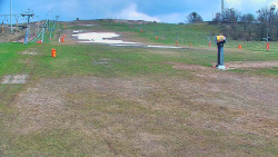 Sjezdovka skiareálu Hlubočky