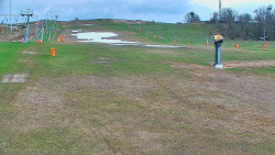 Sjezdovka skiareálu Hlubočky