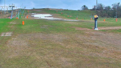 Sjezdovka skiareálu Hlubočky