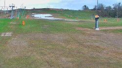 Sjezdovka skiareálu Hlubočky