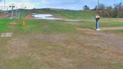 Sjezdovka skiareálu Hlubočky