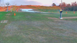 Sjezdovka skiareálu Hlubočky