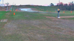 Sjezdovka skiareálu Hlubočky