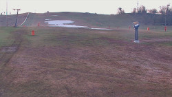 Sjezdovka skiareálu Hlubočky