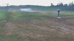 Sjezdovka skiareálu Hlubočky