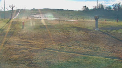 Sjezdovka skiareálu Hlubočky