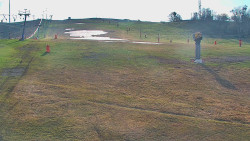 Sjezdovka skiareálu Hlubočky