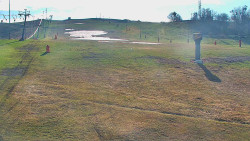 Sjezdovka skiareálu Hlubočky