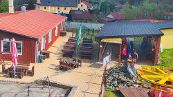 Sjezdovka skiareálu Hlubočky