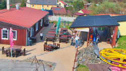 Sjezdovka skiareálu Hlubočky