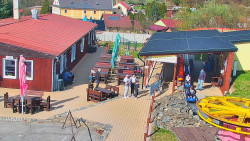 Sjezdovka skiareálu Hlubočky