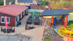 Sjezdovka skiareálu Hlubočky