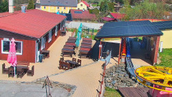 Sjezdovka skiareálu Hlubočky