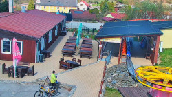 Sjezdovka skiareálu Hlubočky