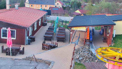 Sjezdovka skiareálu Hlubočky