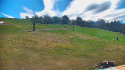 Sjezdovka skiareálu Hlubočky