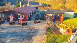 Sjezdovka skiareálu Hlubočky