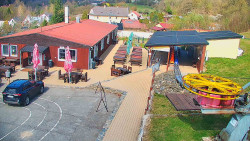 Sjezdovka skiareálu Hlubočky