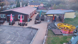 Sjezdovka skiareálu Hlubočky