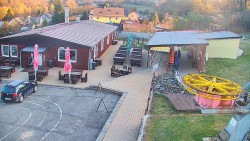 Sjezdovka skiareálu Hlubočky