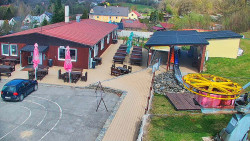 Sjezdovka skiareálu Hlubočky