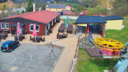 Sjezdovka skiareálu Hlubočky