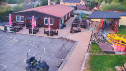 Sjezdovka skiareálu Hlubočky