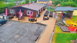 Sjezdovka skiareálu Hlubočky