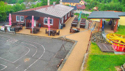 Sjezdovka skiareálu Hlubočky