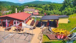 Sjezdovka skiareálu Hlubočky