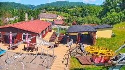Sjezdovka skiareálu Hlubočky