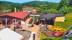 Sjezdovka skiareálu Hlubočky