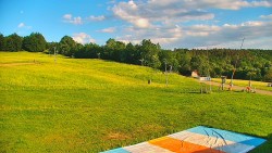 Sjezdovka skiareálu Hlubočky