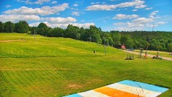 Sjezdovka skiareálu Hlubočky