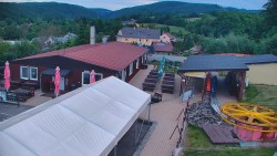 Sjezdovka skiareálu Hlubočky