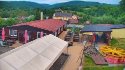 Sjezdovka skiareálu Hlubočky