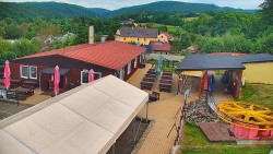 Sjezdovka skiareálu Hlubočky
