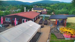 Sjezdovka skiareálu Hlubočky