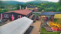 Sjezdovka skiareálu Hlubočky
