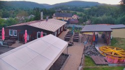 Sjezdovka skiareálu Hlubočky