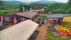 Sjezdovka skiareálu Hlubočky