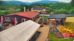 Sjezdovka skiareálu Hlubočky