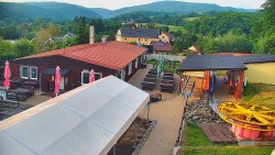 Sjezdovka skiareálu Hlubočky