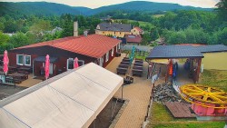 Sjezdovka skiareálu Hlubočky