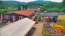 Sjezdovka skiareálu Hlubočky