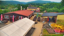 Sjezdovka skiareálu Hlubočky
